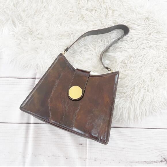 Elleme Cat Leather Bag‎ in Plum - Picture 3 of 8